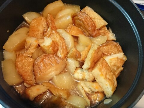 ストウブDE〜大根とさつま揚げの煮物